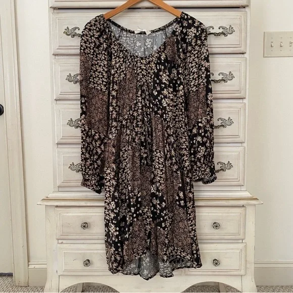 Vici Black and White Floral Dress - Picture 5 of 8